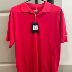 Light red Nike polo